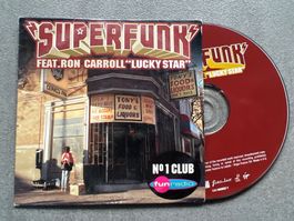 CD 2 titres Superfunk feat.Ron Carroll « lucky star »